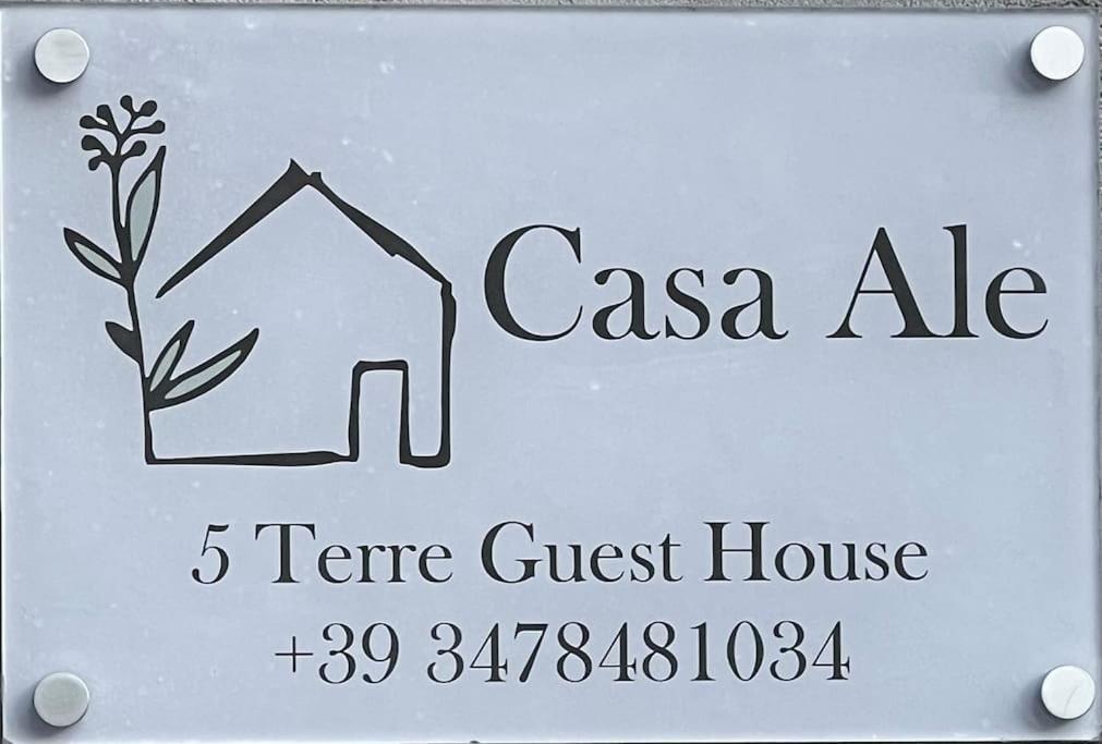 Casa Ale 5 Terre Guest House Con Giardino La Spezia Eksteriør bilde